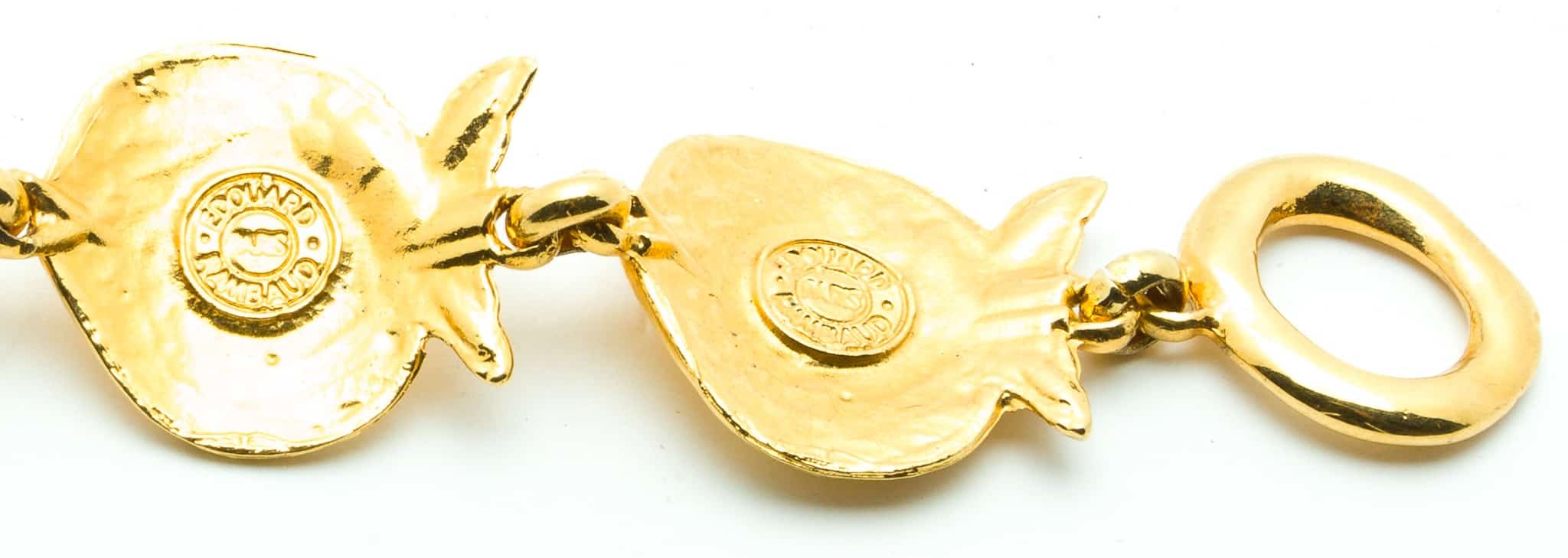 Edouard Rambaud Vintage Fish Necklace 80s Katheley's