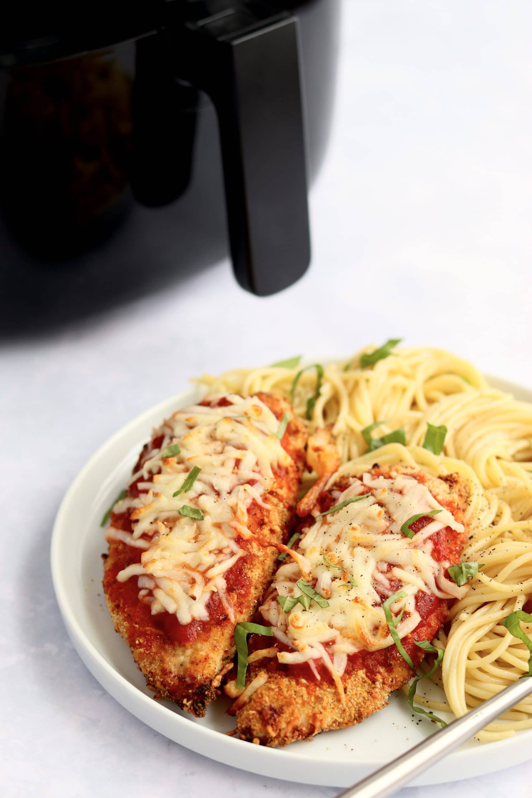 Air Fryer Chicken Parmesan Kathleen's Cravings