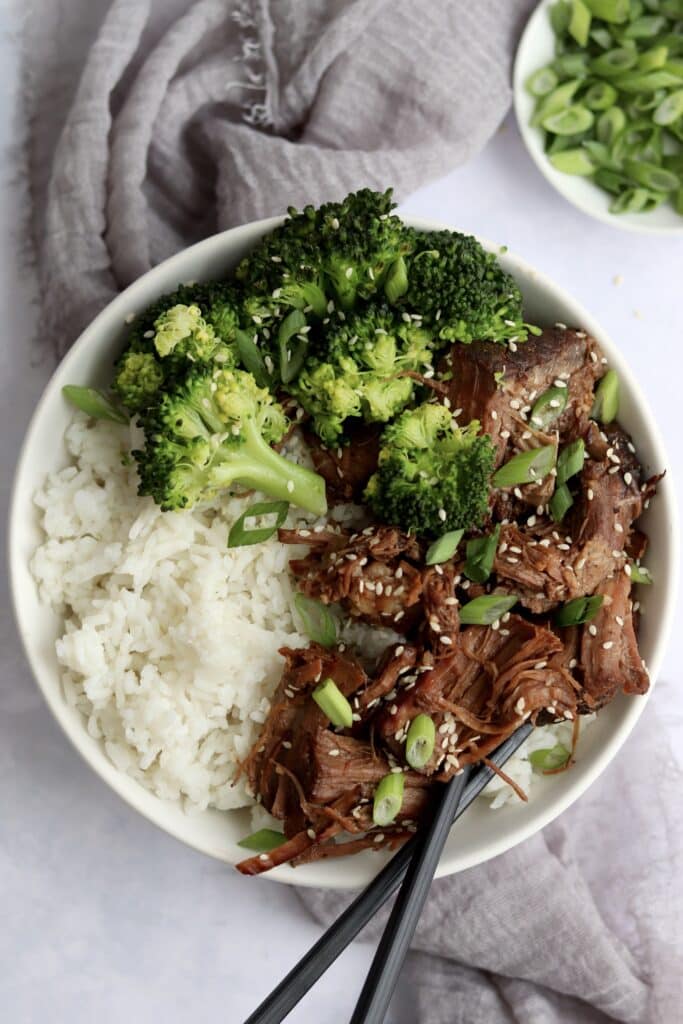 Slow Cooker Korean Beef Kathleen's Cravings