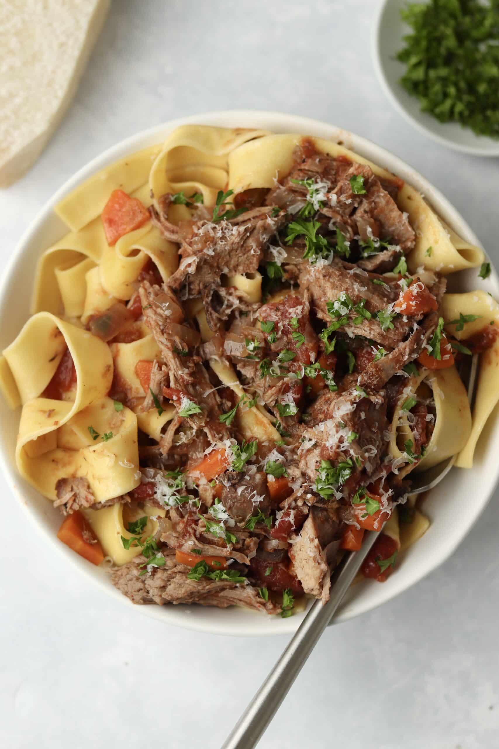 Slow Cooker Pork Ragu Kathleen's Cravings