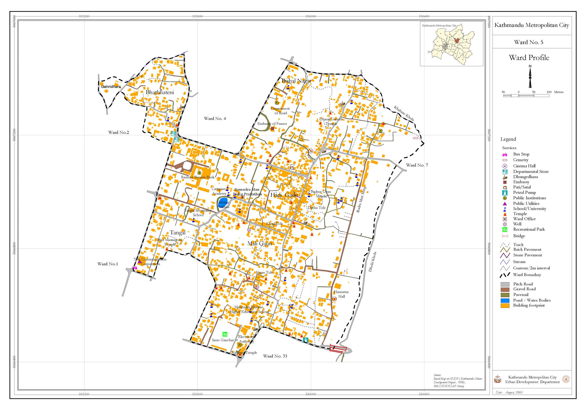 Biratnagar Ward No 6 Map Ward no 6 Kathmandu Metropolitan City, Office of Municipal Executive