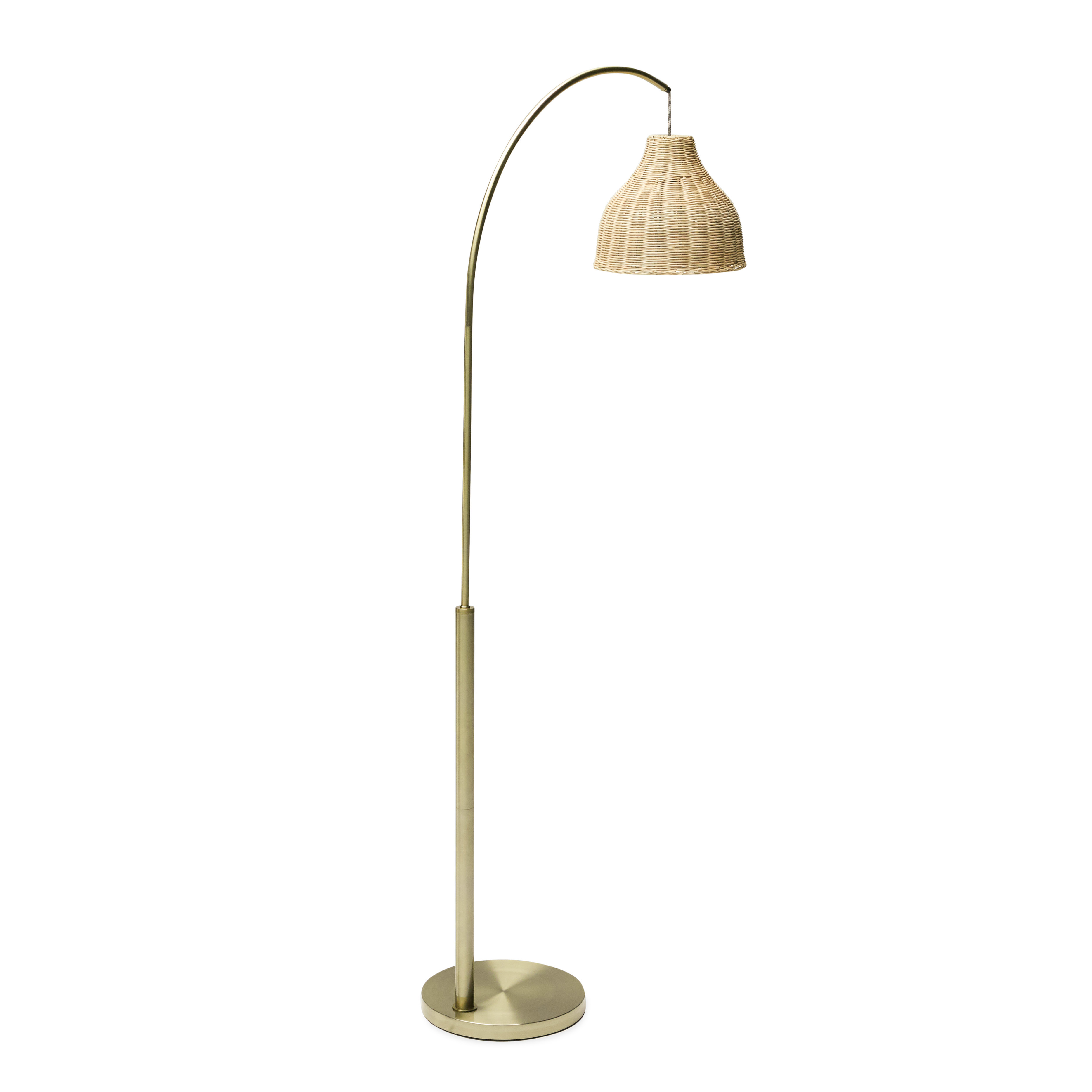 brassfloorlampwithrattanshade