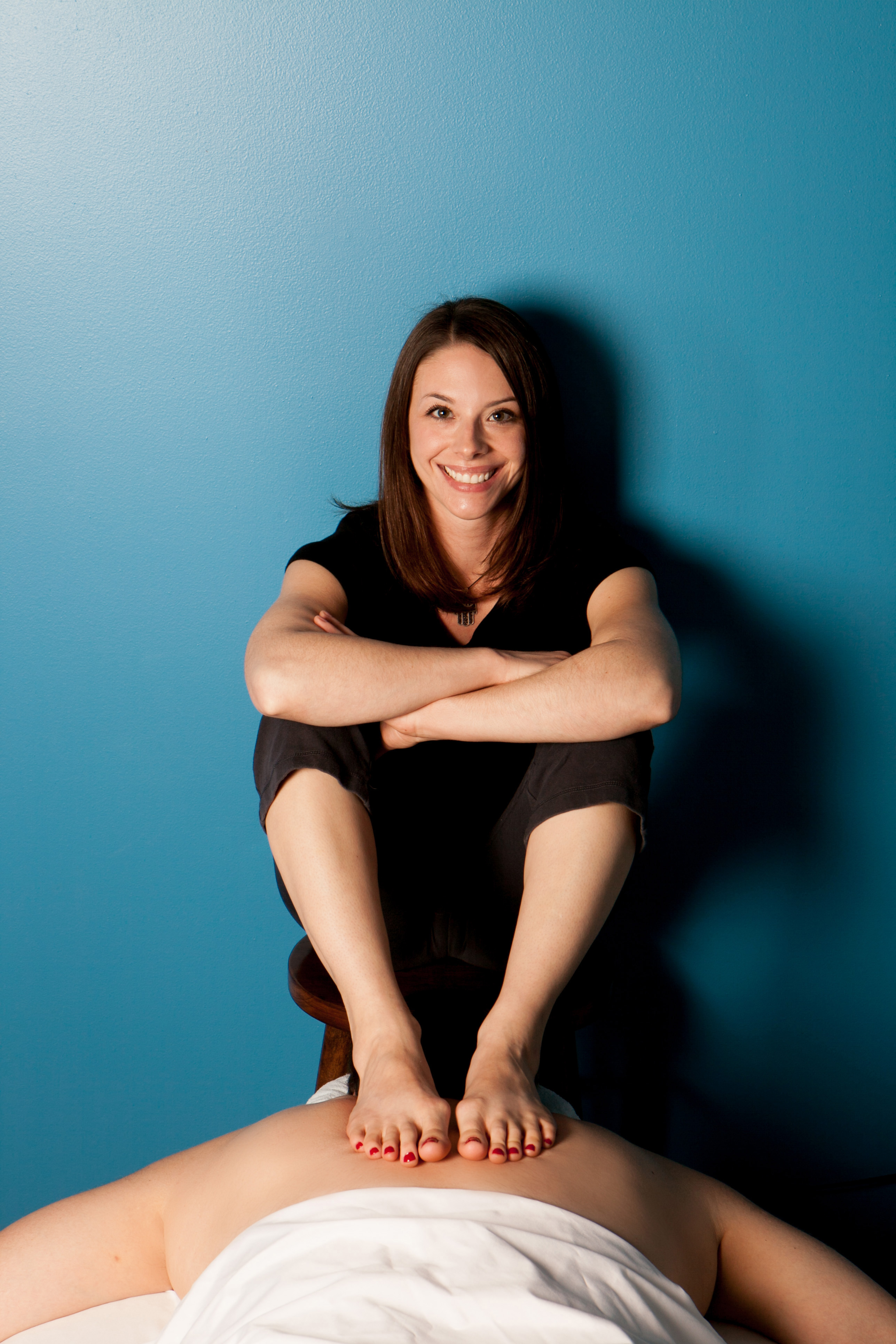 The one with the feet!