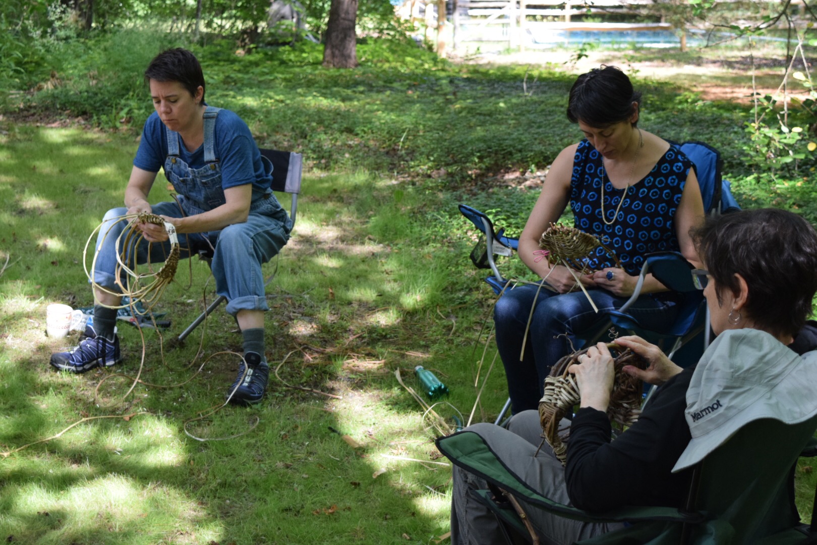 Weaving with Vines a Basketry Retreat in Massachusetts