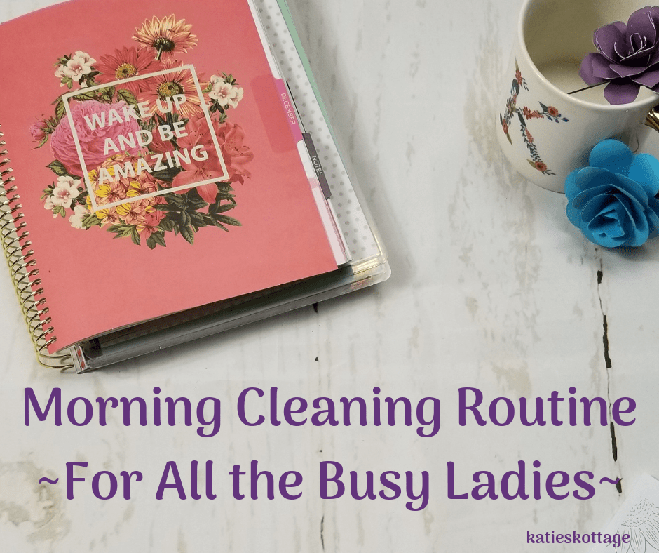 Morning Cleaning Routine Jump Start Your Day KatiesKottage