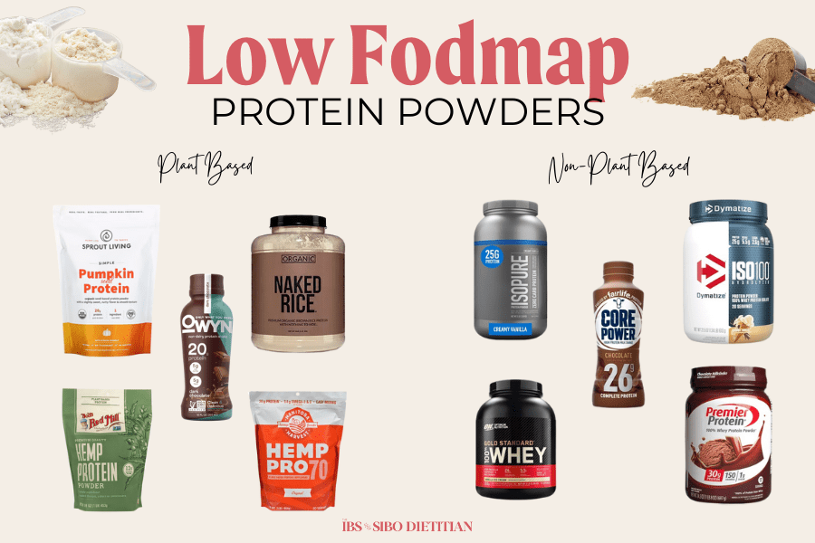 Low FODMAP Protein Powder Which Should you Choose? The IBS & SIBO