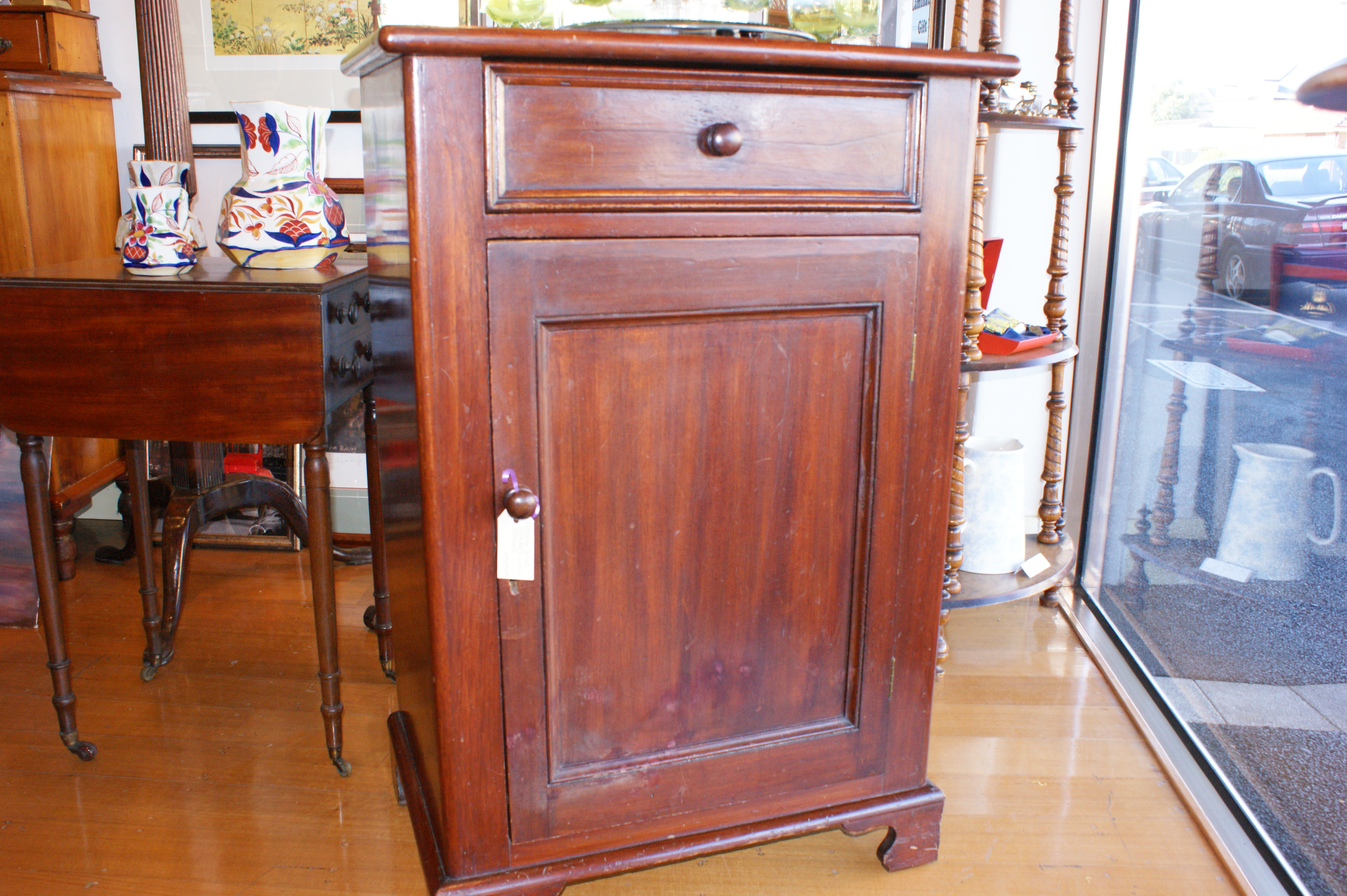 Victorian Cedar Cupboard with Drawer KATRINA GALLERIES