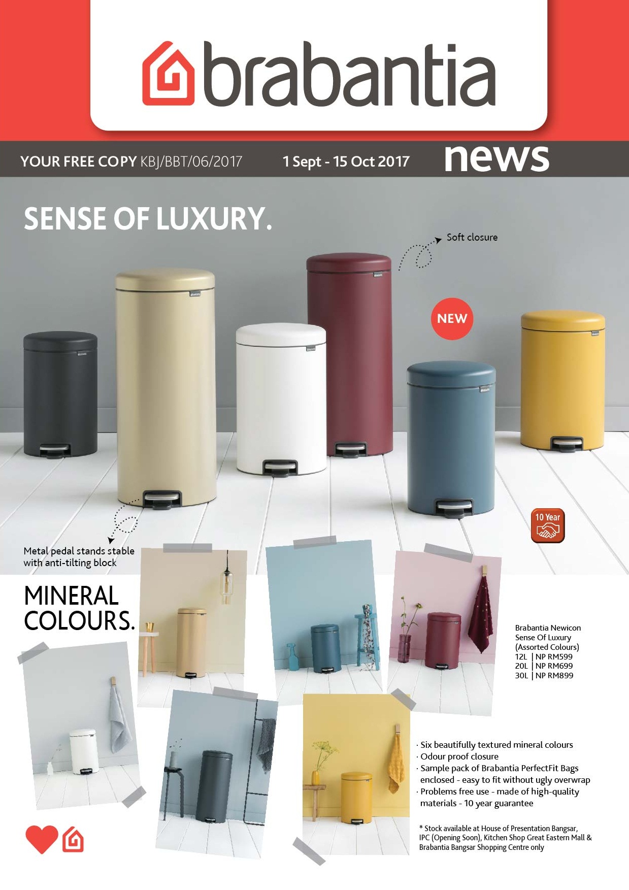 Save Up to 70 Brabantia Product Of The Month Now Till 15 Oct 2017 Kitchen Shop