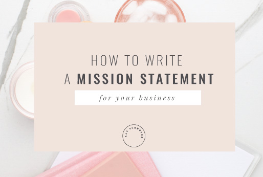 How to write a Mission Statement Kat Schmoyer