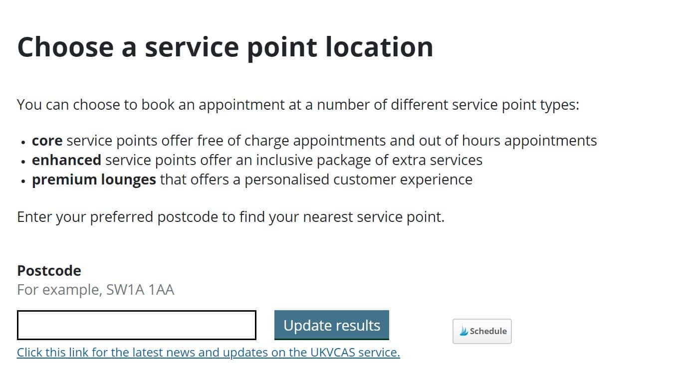 Biometrics Appointment for UK Visas (UKVCAS Process Explained)