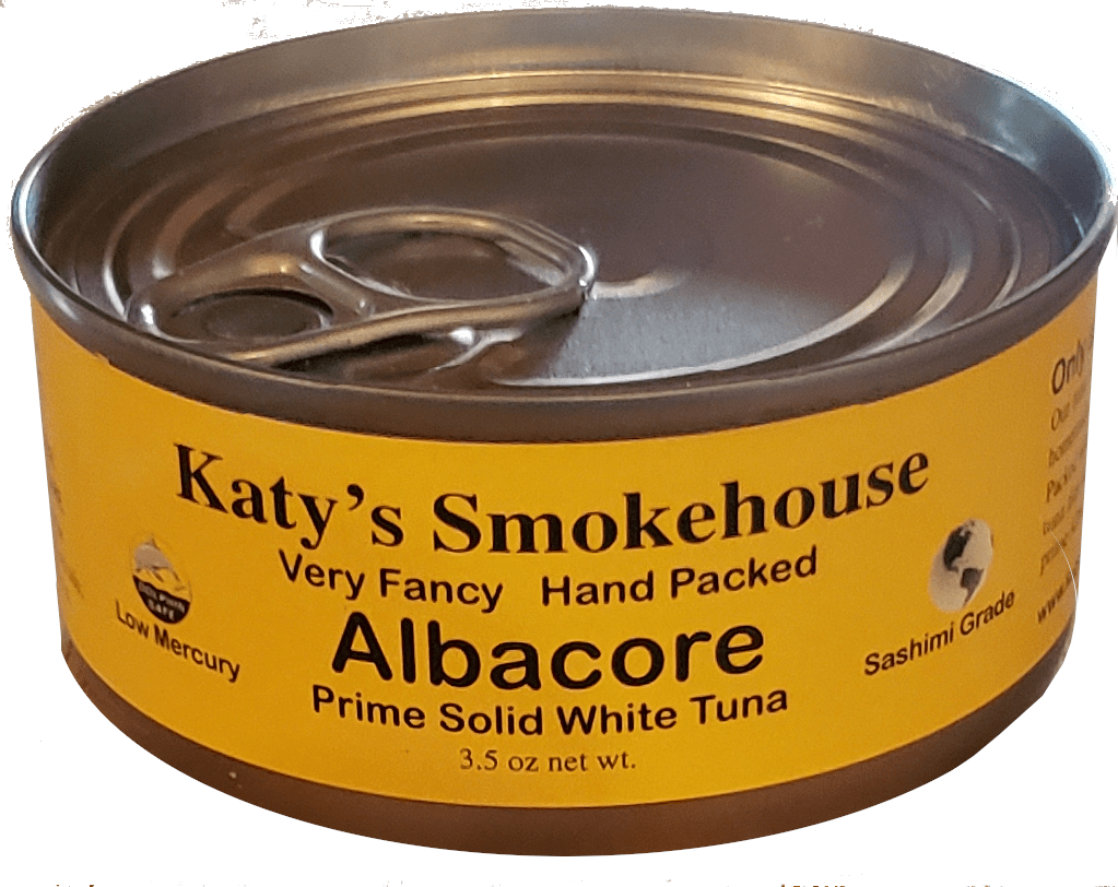 Fresh Canned Albacore Tuna Snack Pack 3.5 oz Pull Tab Cans Case of
