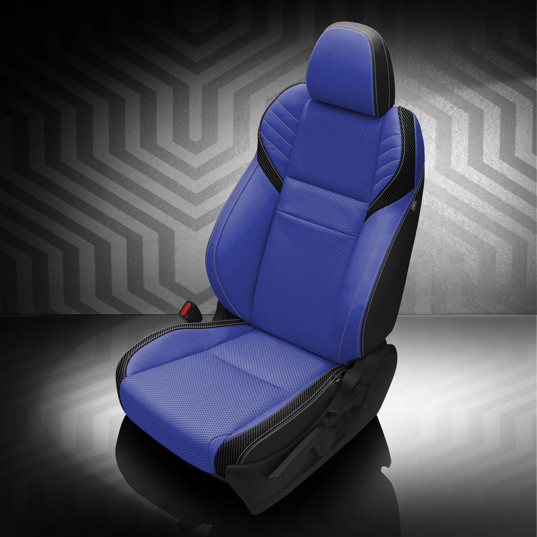 Blue Seat Covers Blue Leather Seats Custom Blue Seats Katzkin