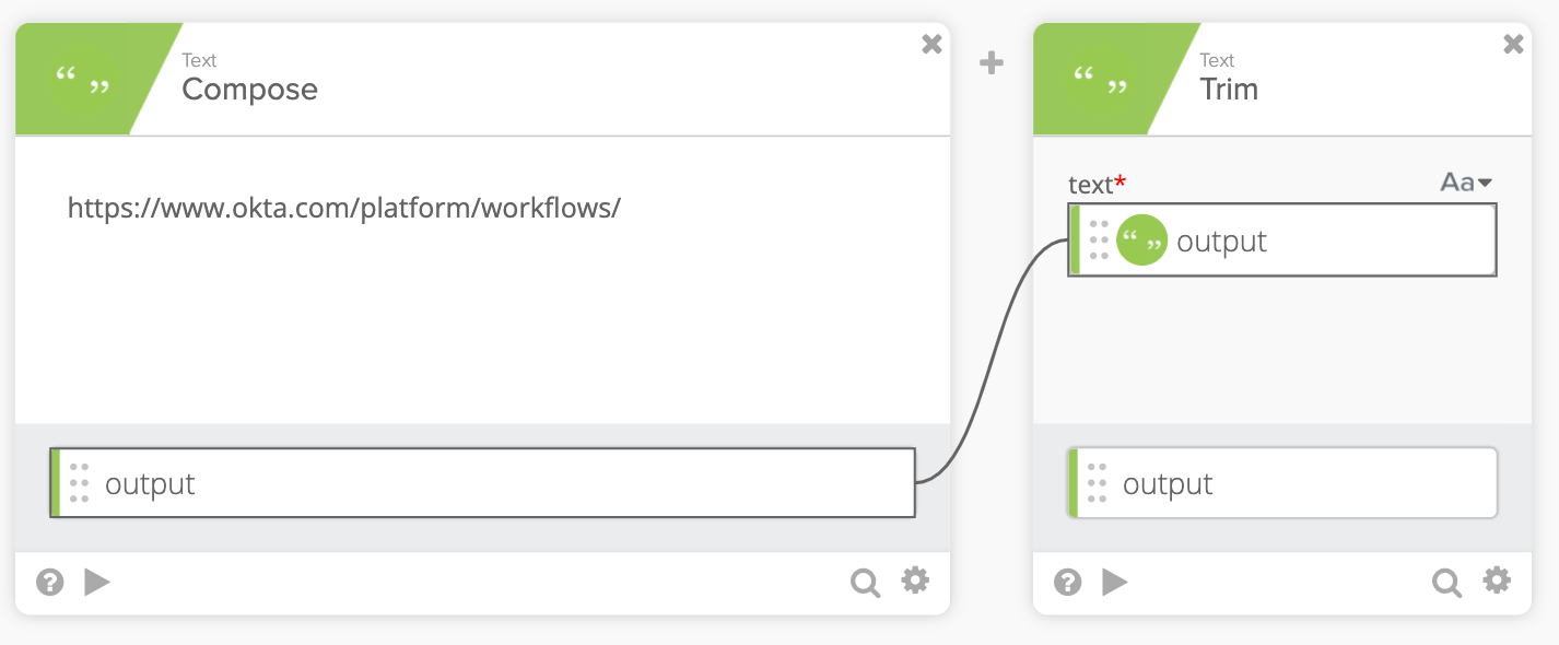 Okta Workflows Tips 6 Trim Text, Templates, and Custom API
