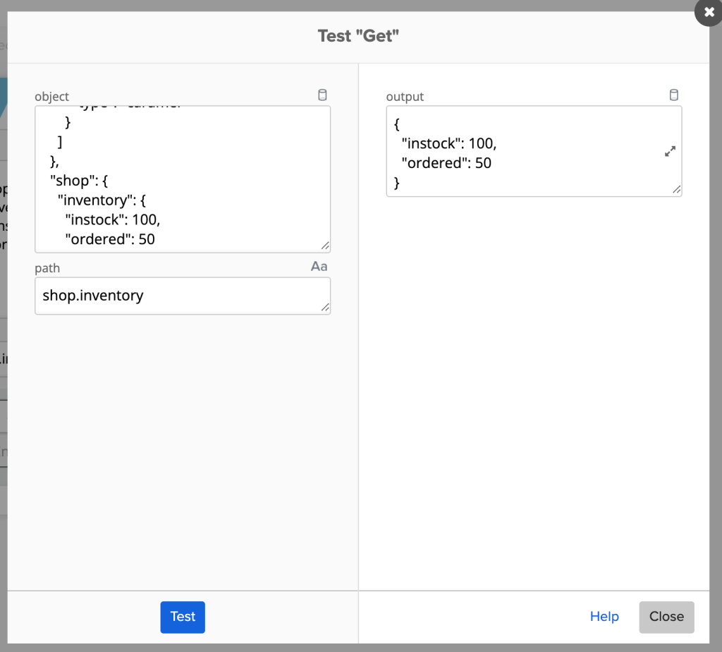 How to Read a JSON Path With DotNotation in Workflows