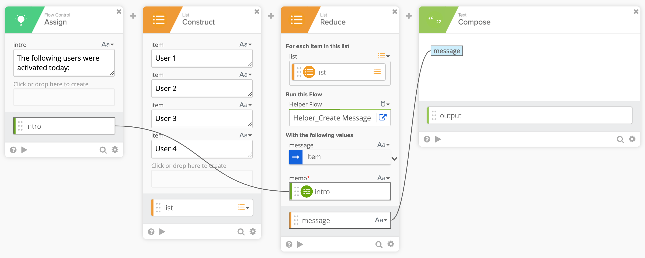 How to Reduce a List to a Single Value, 3 Examples Using ListReduce