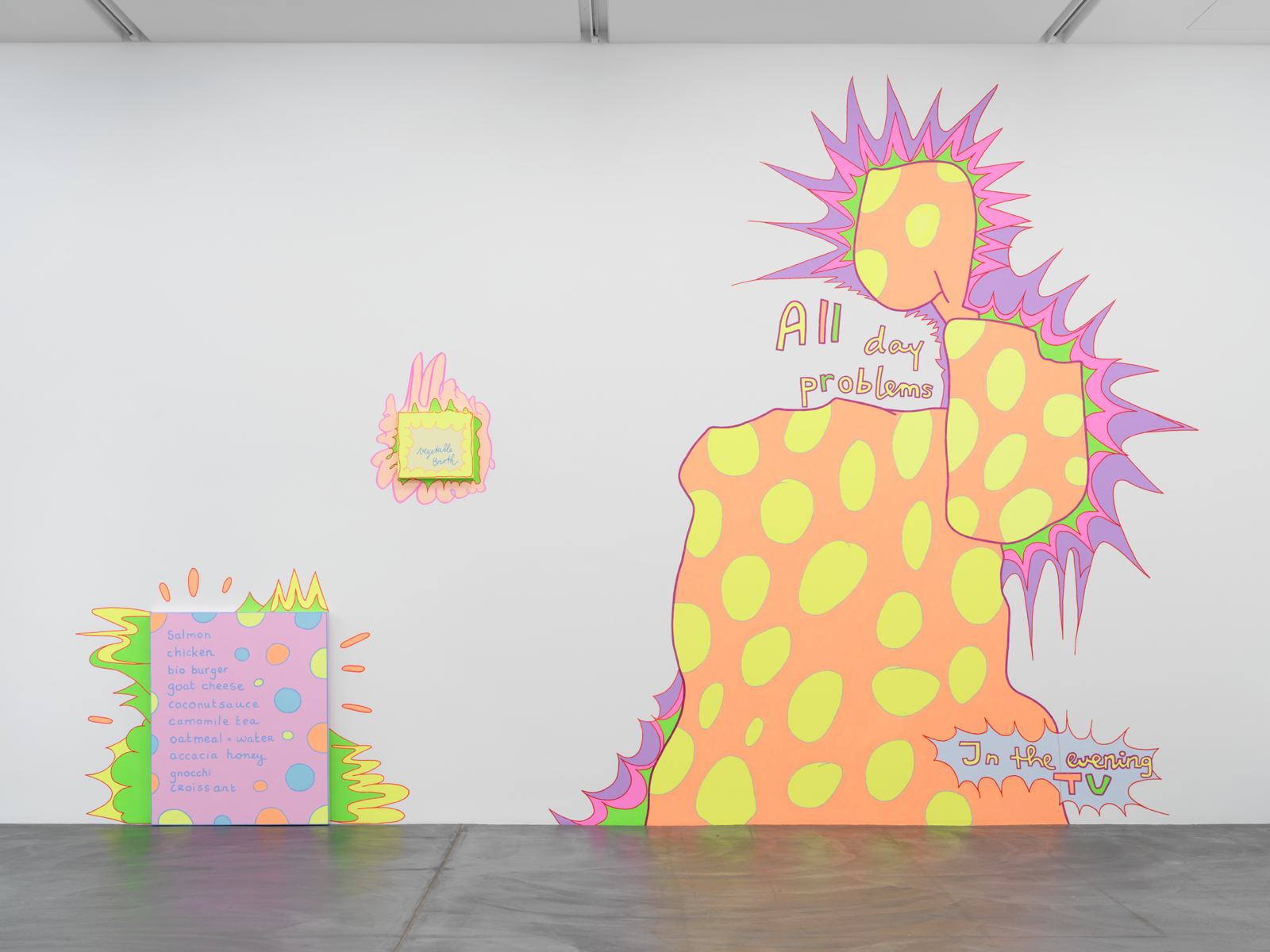 Lily Van Der Stokker sitespecific artworks • kaufmann repetto