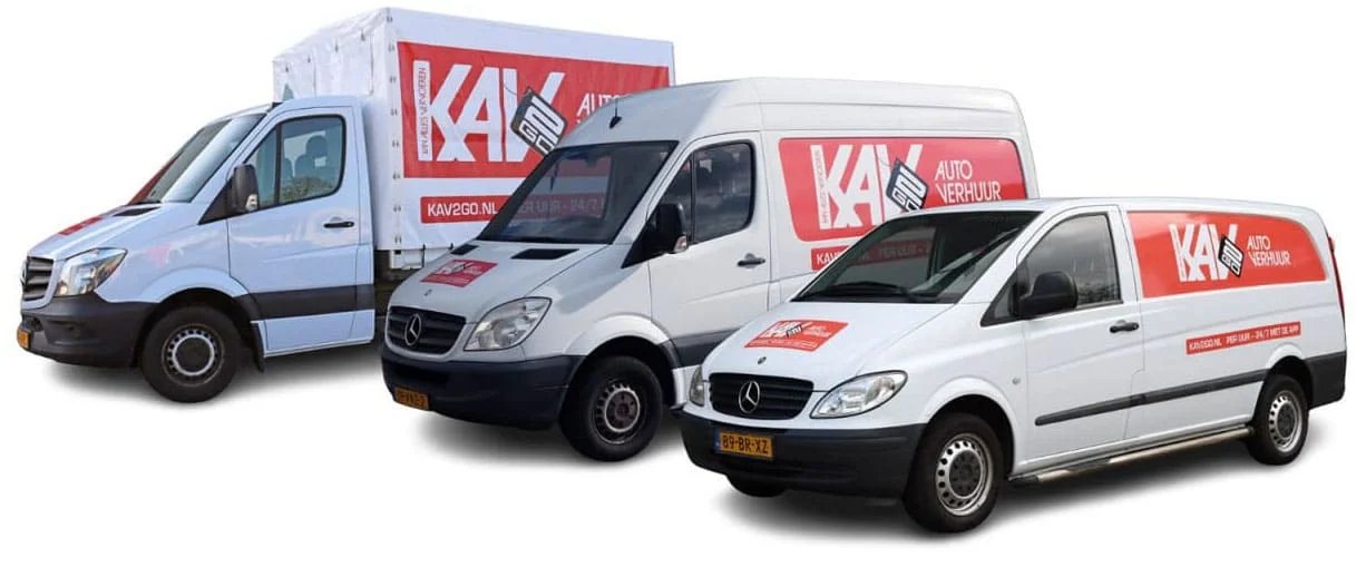 Busje huren Tilburg + Kav2go