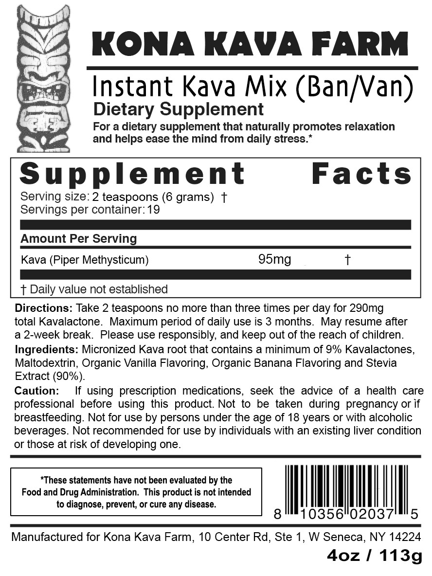 Wholesale Instant Kava Mix Bar Packs (12ct)