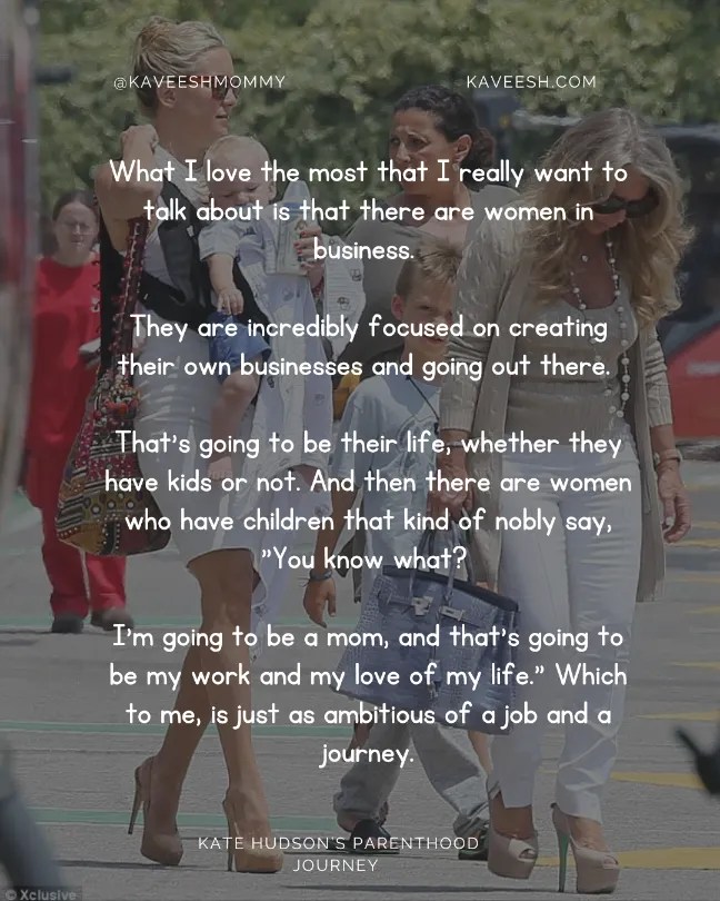 25 Best Kate Hudson's Motherhood Quotes The Thrifty Mom's Corner