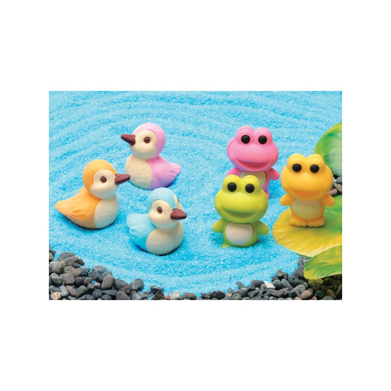 Frog Eraser Kawaii Panda Making Life Cuter