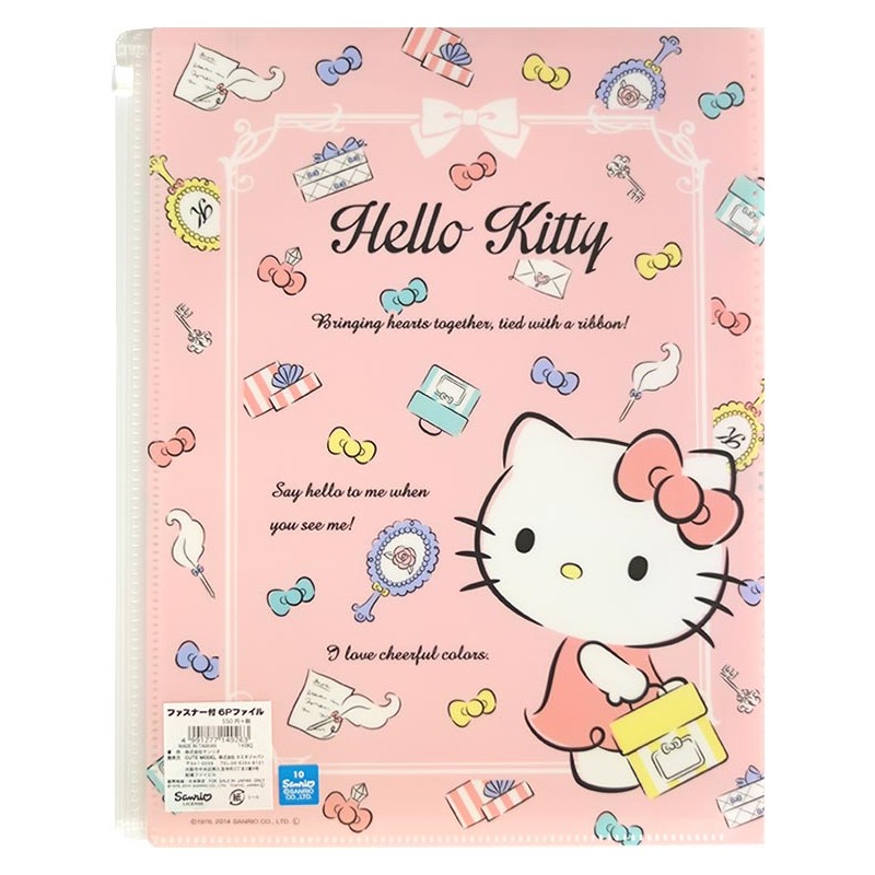 Hello Kitty & Bear File Folder Kawaii Panda Making Life Cuter