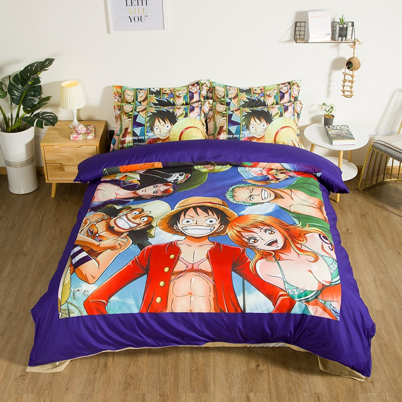 Anime Kawaii Duvet Cover Bed Set Kawaii Store