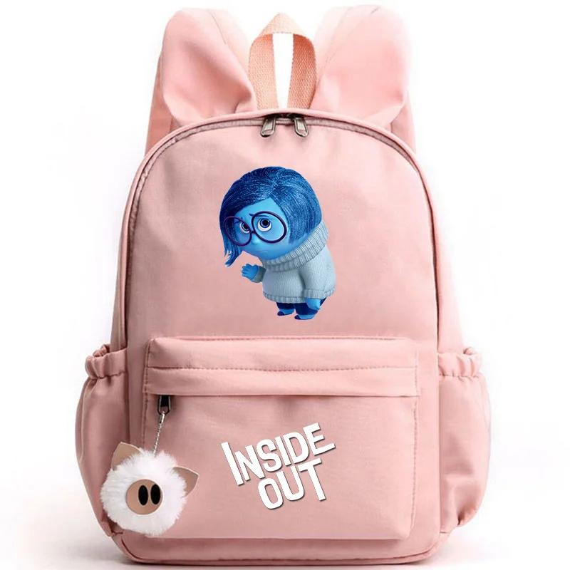 Kawaii Cartoon Inside Out Sadness Backpack