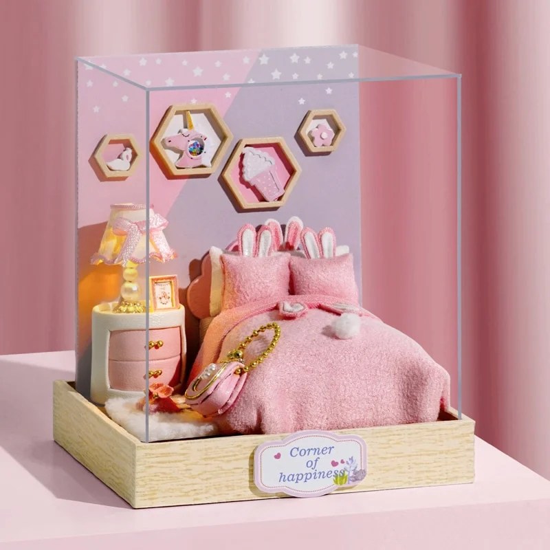 Kawaii DIY Miniature Furniture Dollhouse KawaiiTherapy
