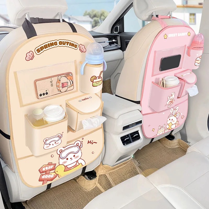 Kawaii Bunny Bear Car Back Seat Organizer Limited Edition