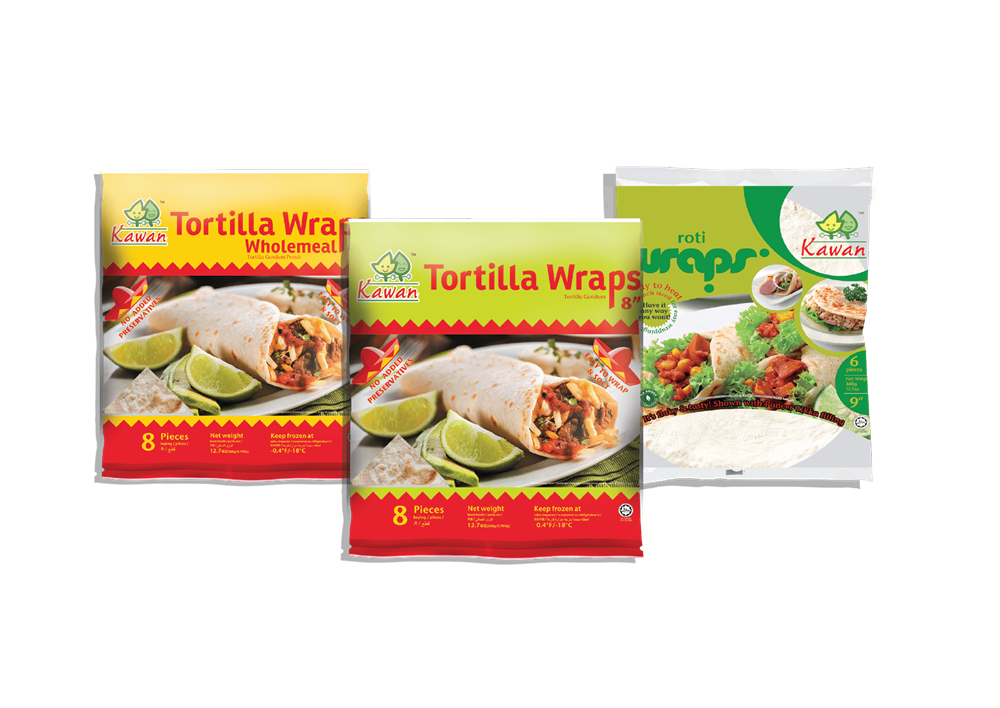 Tortilla & Roti Wraps Kawan Food Berhad