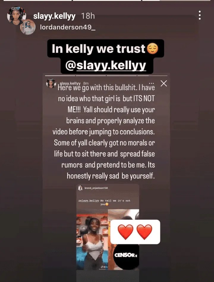 Une présumée sextape de Kelly Bhadie enflamme la toile, la célèbre