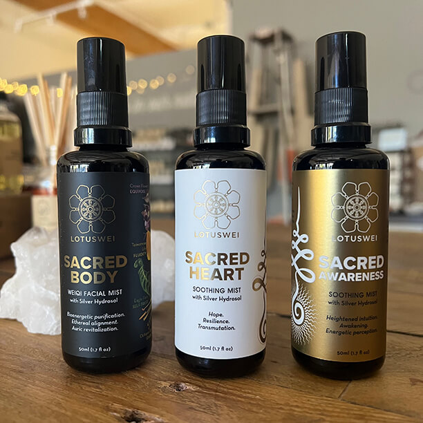 Lotus Wei Flower Essence MIST—Sacred Collection CBD & Hemp Products