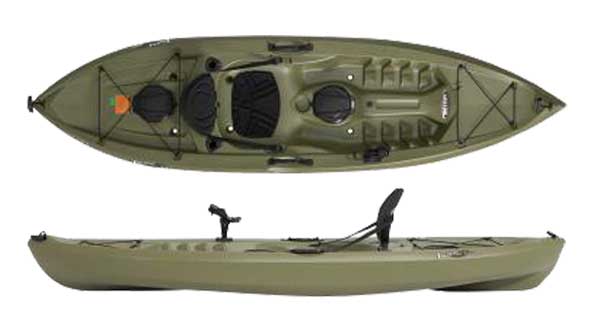 Sun Dolphin Boss 12 SS Fishing Kayak Review Ozark Trail Angler Yak