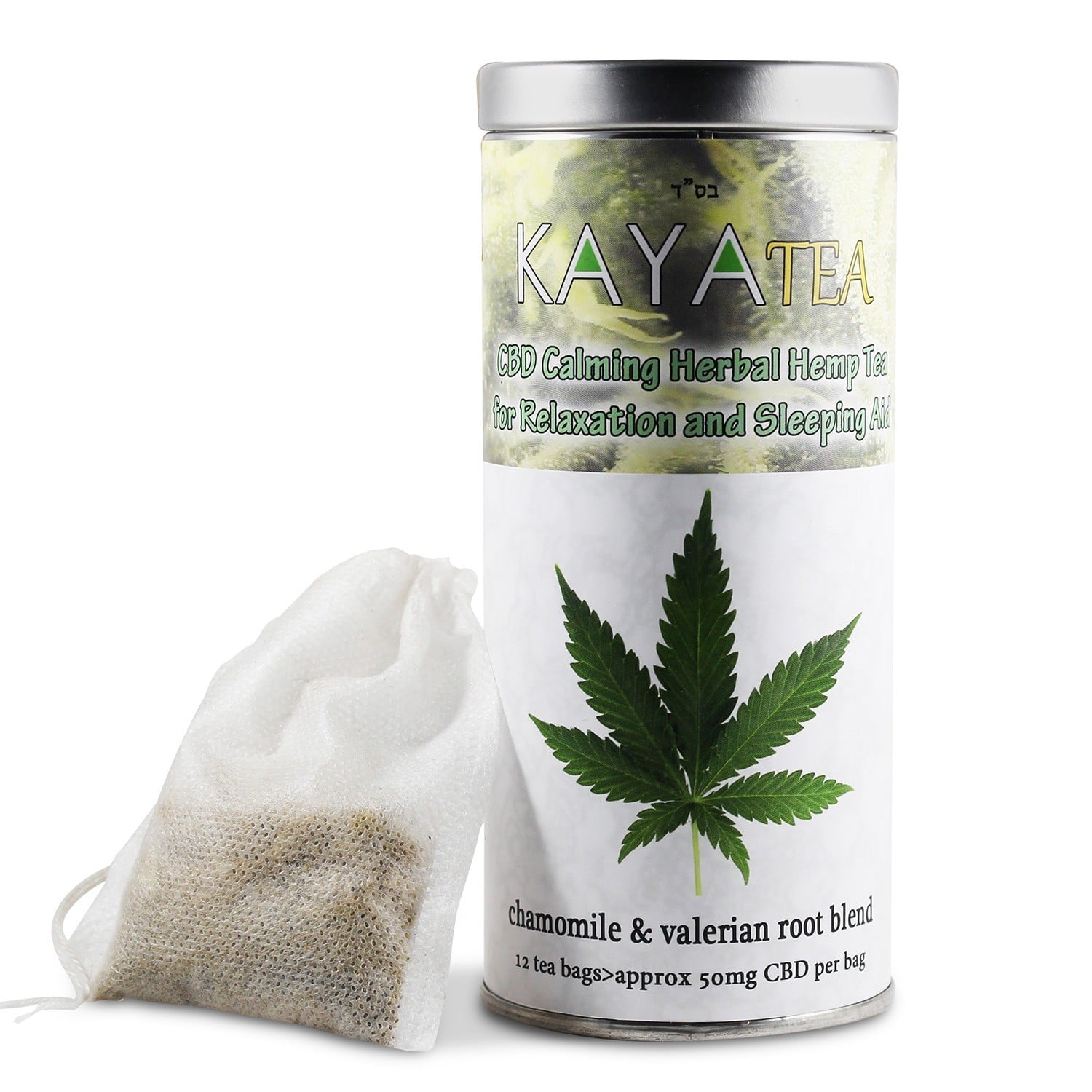 Calming Herbal CBD Tea with Valerian root And Chamomile KayaVax