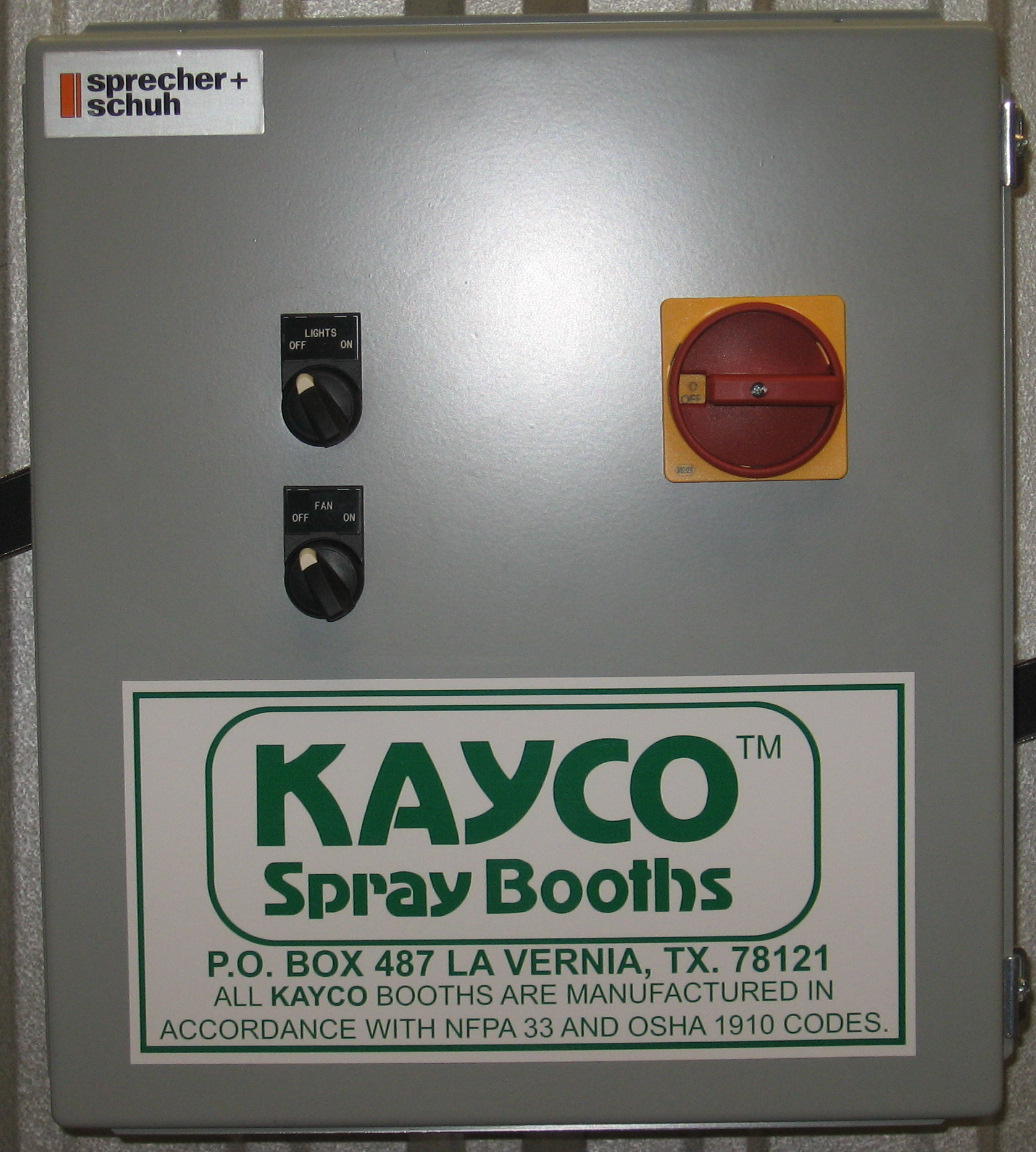 Accessories Kayco Spray Booths, Inc