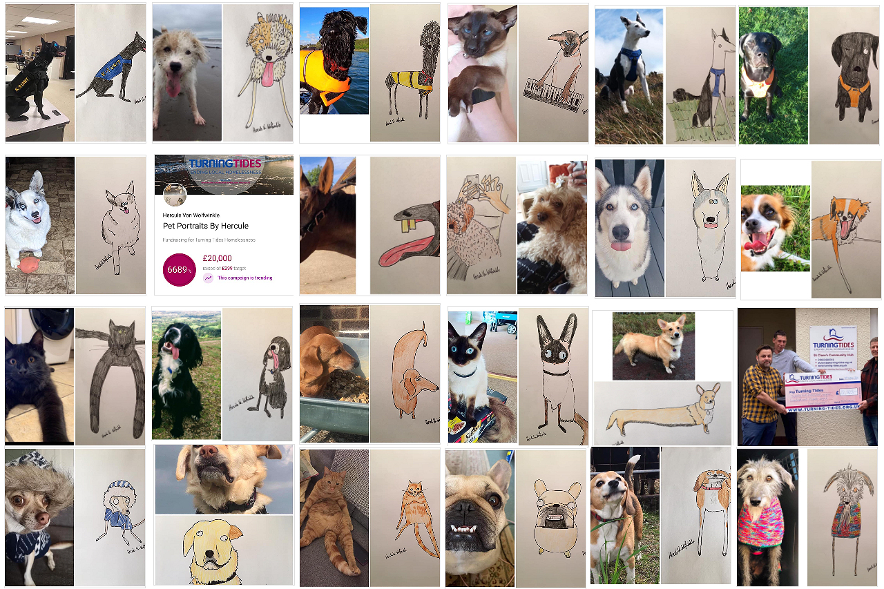 Art Should Be Joyful! Meet The Very Talented Hercule Van Wolfwinkle