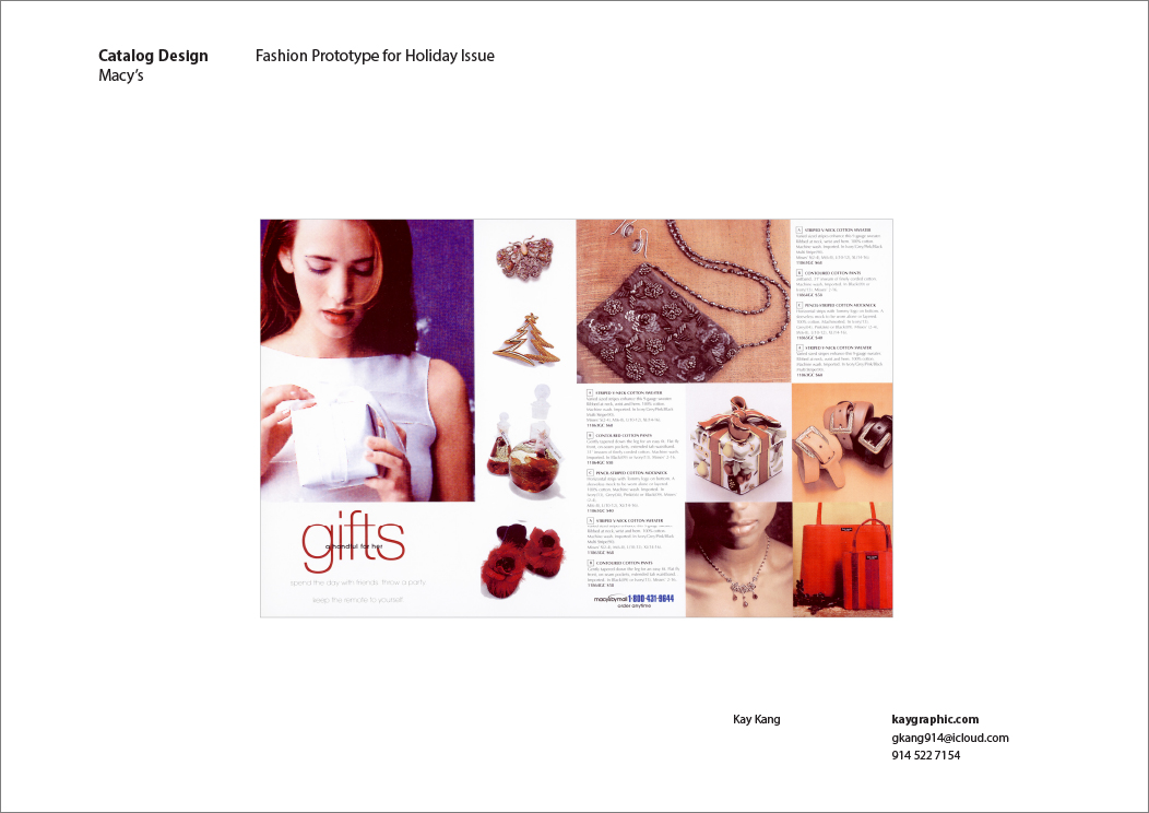Macy’s Graphic Design by Kay Kang