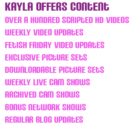 Kayla's Affiliate Program