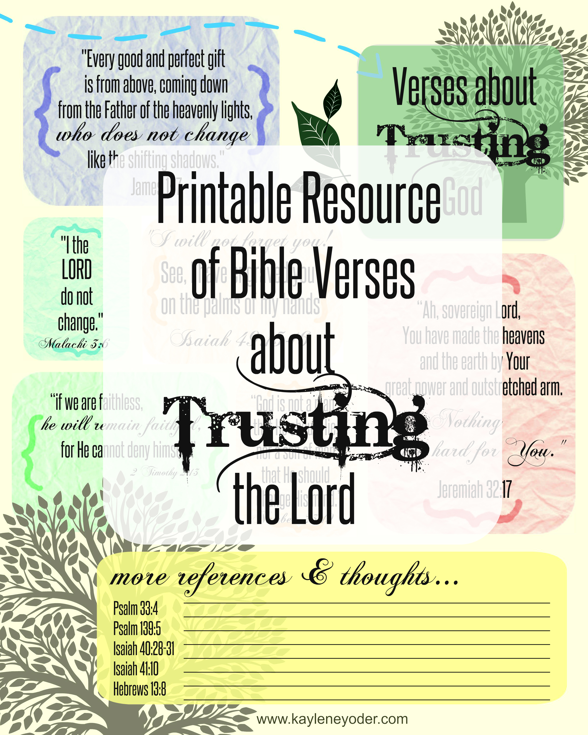 Seven Reasons to Trust God