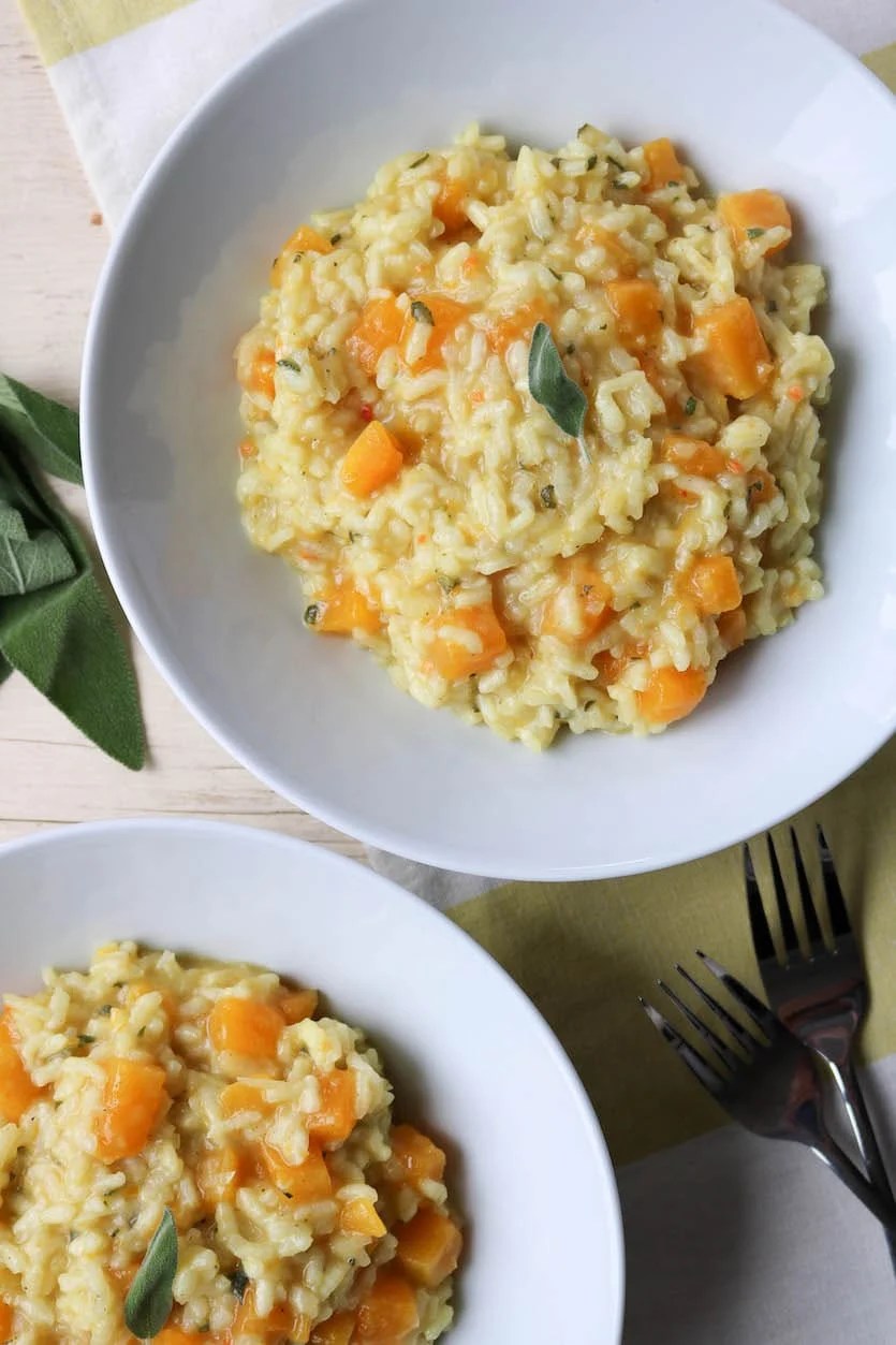 Butternut Squash Risotto Recipe Stephanie Kay Nutrition