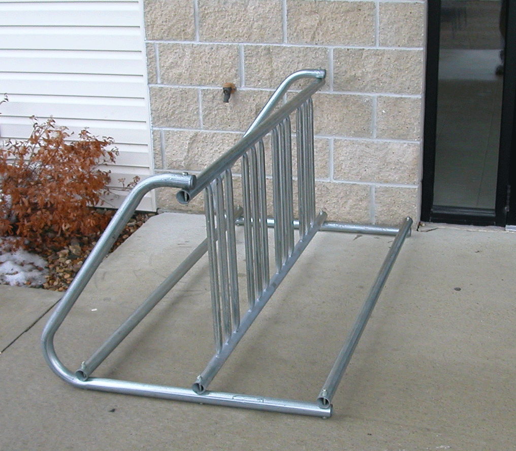 Commercial Bike Rack Grid Bike Racks "W" Frame