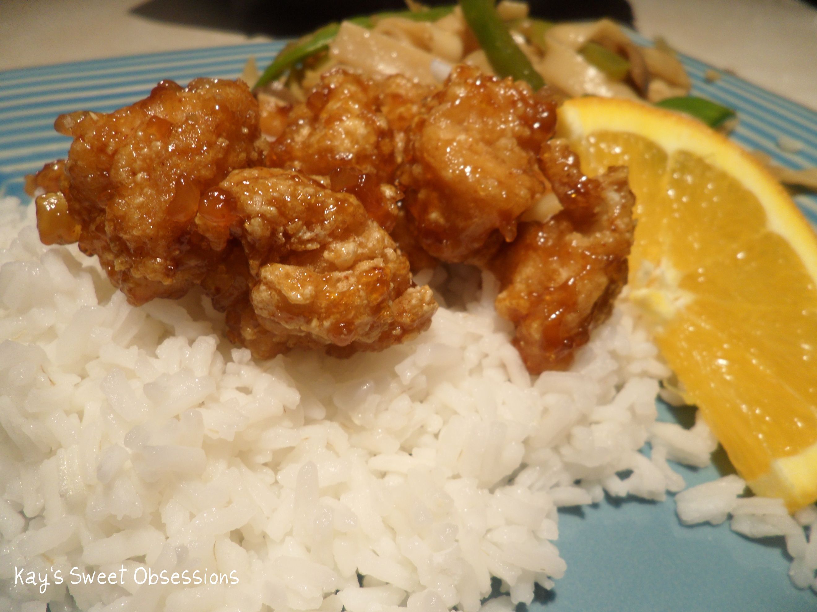 Dinner Special Orange Chicken & Lo Mein Kay's Sweet Obsessions