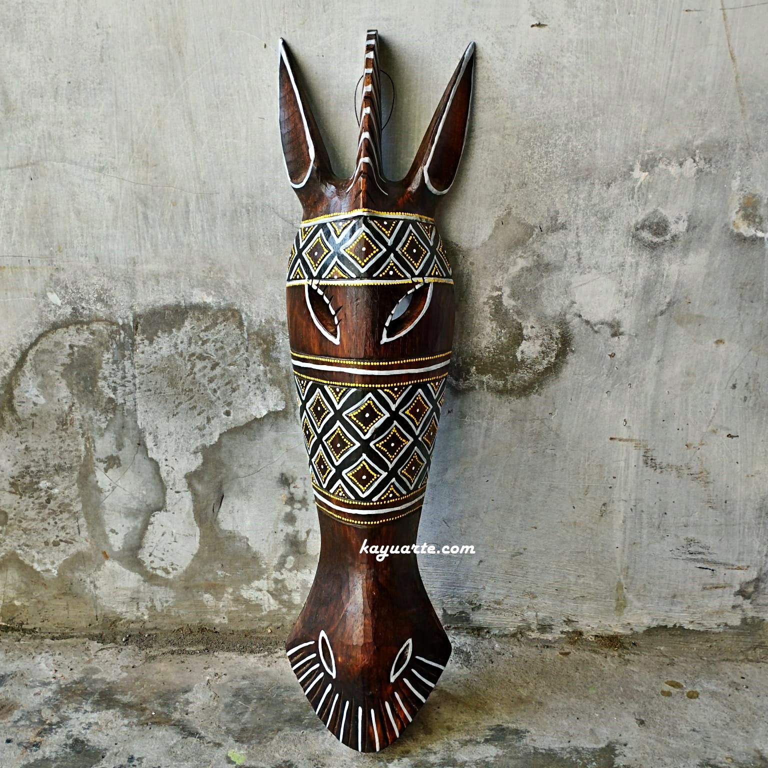 GIRAFFE HEAD DECORATIONS 50 CM RID202 Kayuarte