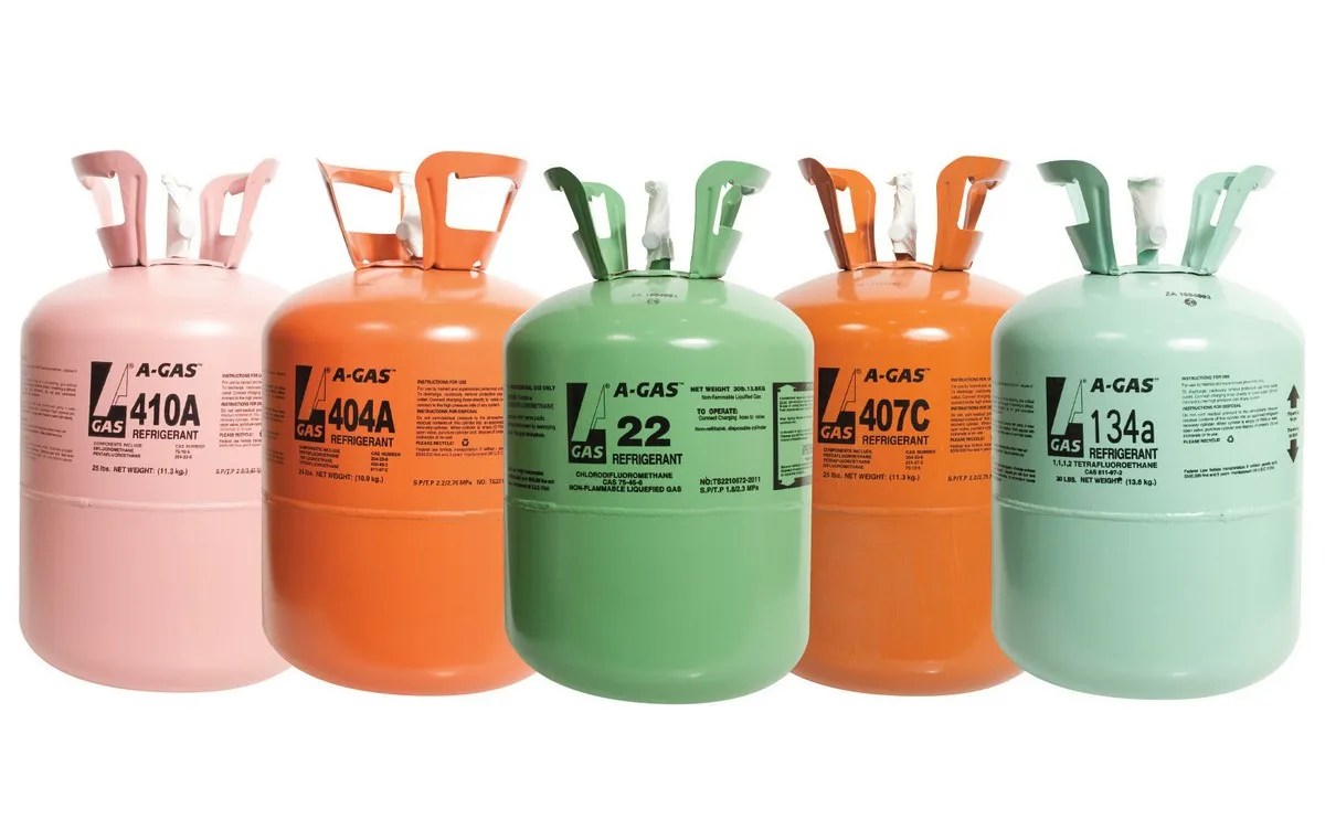 Top Refrigerants GAS Supplier in Qatar R22 & R410a Type Kazema