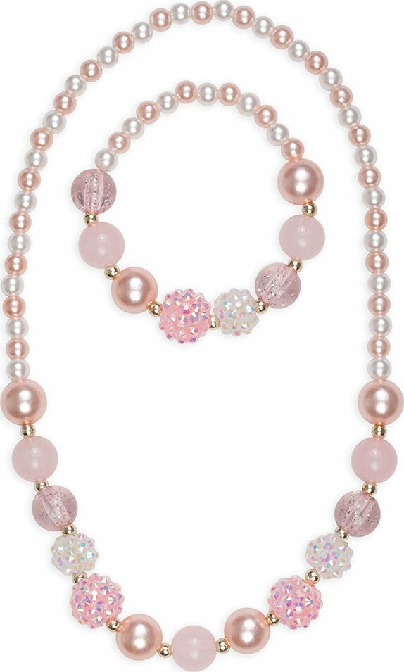Pinky Pearl Necklace Bracelet Set Kazoo Toys