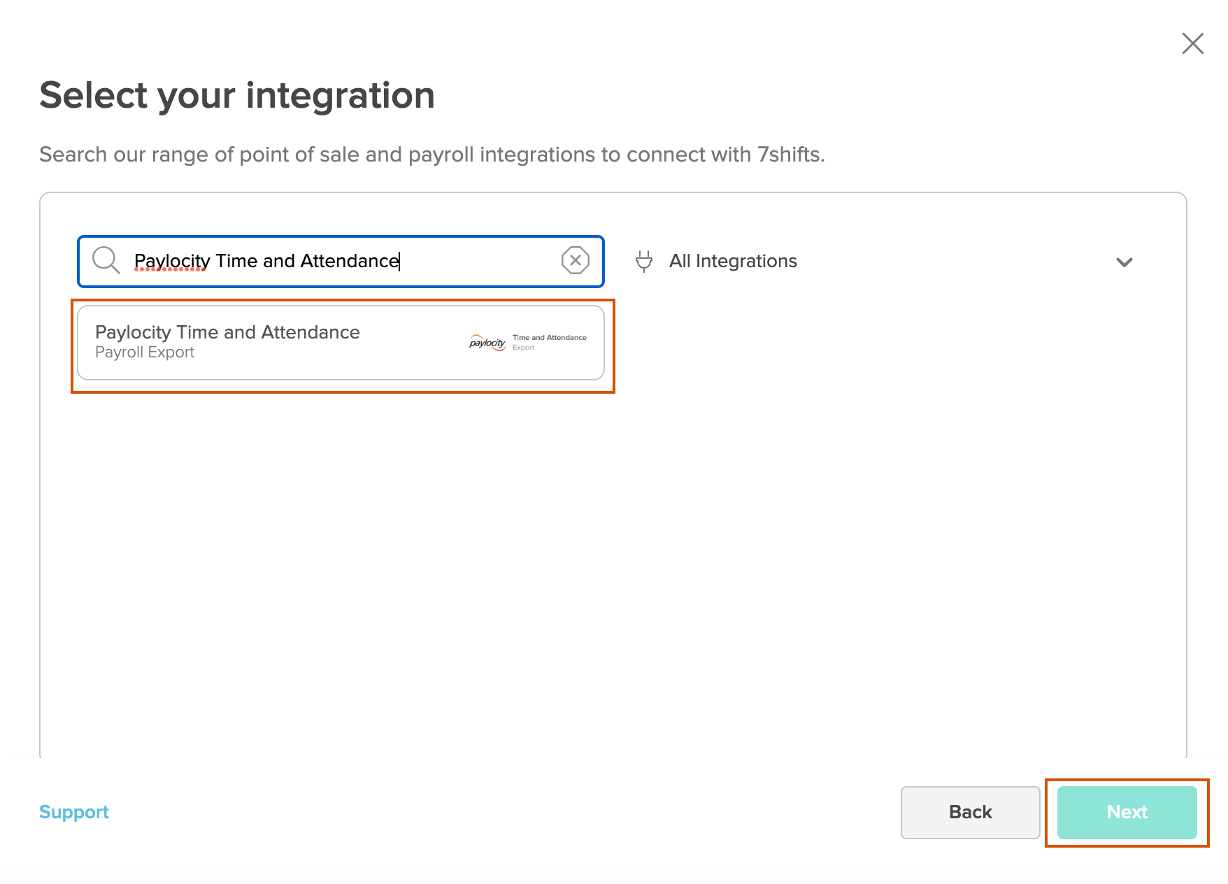 Paylocity Time & Attendance 7shifts