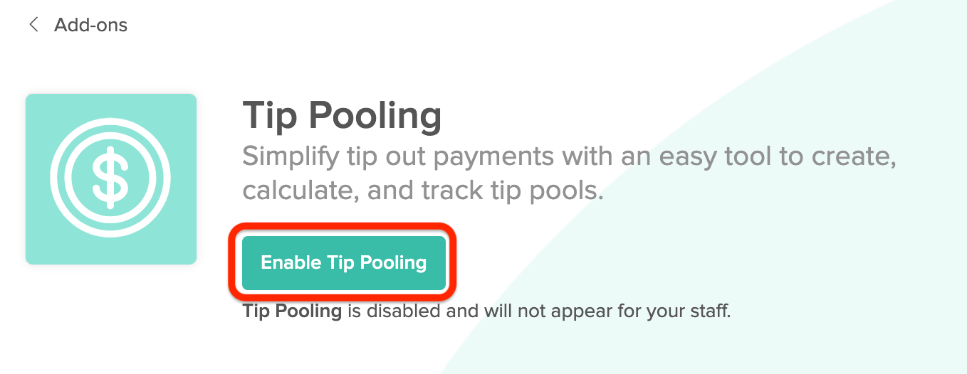 Getting Started Tip Pooling ! 7shifts