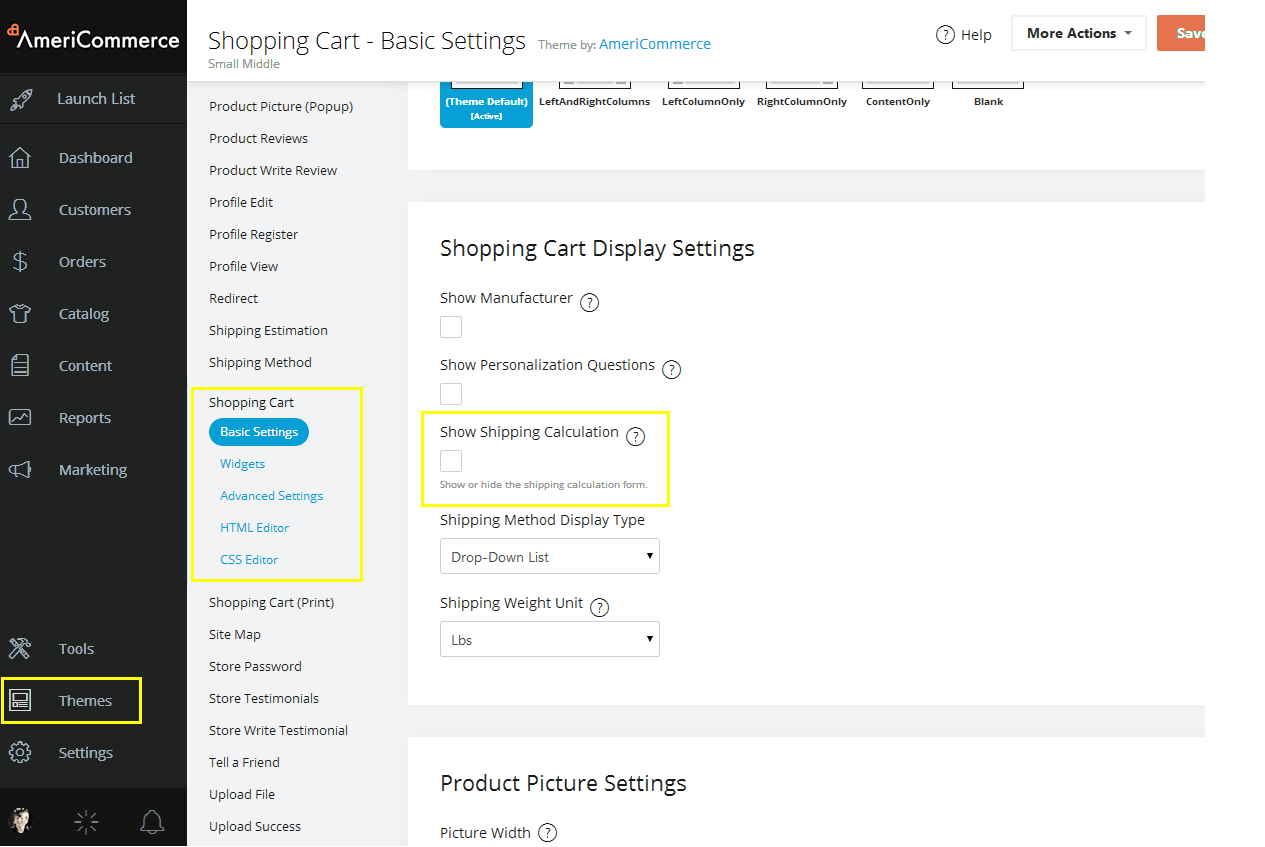 How to remove all instances of shipping cost and cost calculators