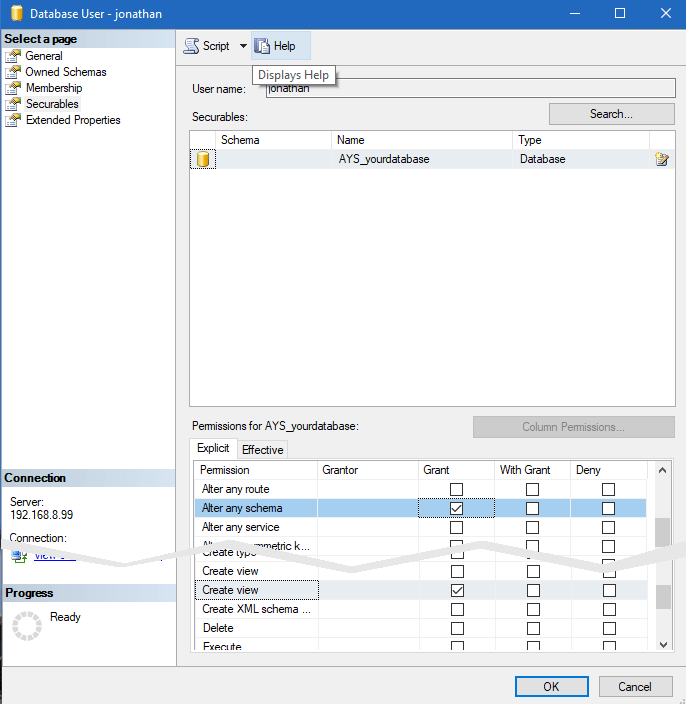 How to Configure Microsoft SQL Server for AYS At Your Service Repair