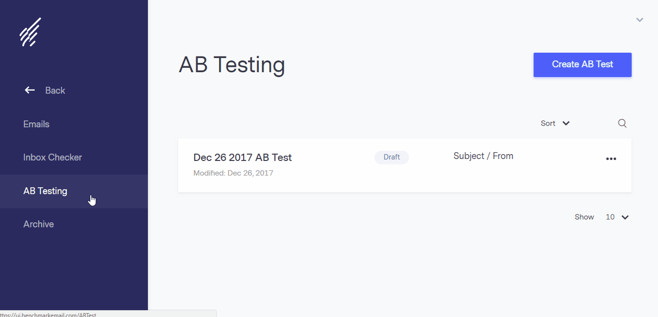 How to Create an AB Test